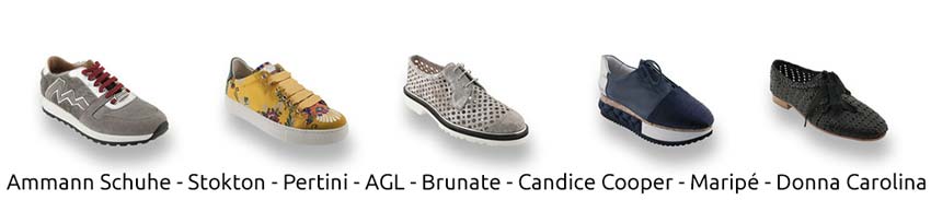 Schn&uuml;rschuhe verschiedene Marken